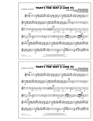 Book cover for That's the Way (I Like It) - Bb Horn/Flugelhorn