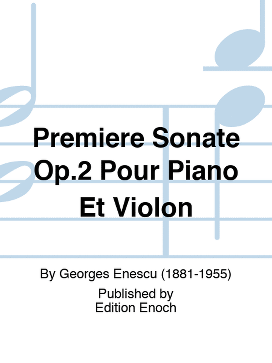 Sonate 1 Opus 2