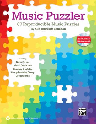Book cover for Music Puzzler