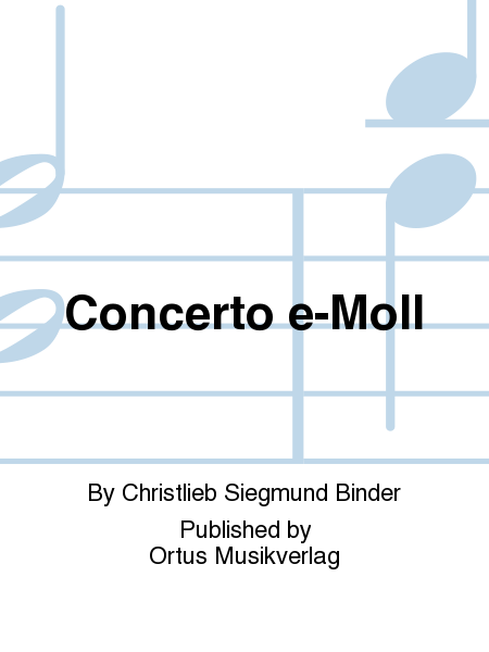 Concerto e-Moll