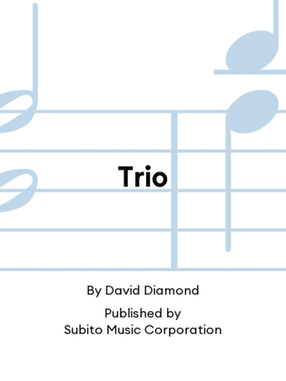 Book cover for Trio