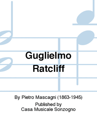 Book cover for Guglielmo Ratcliff