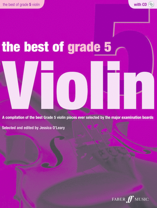 Best Of Grade 5 Violin Book/CD