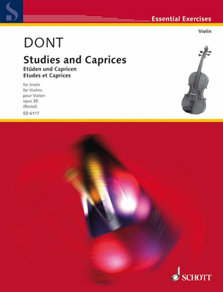 Book cover for Studies and Caprices