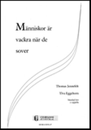 Book cover for Manniskor ar vackra nar de sover