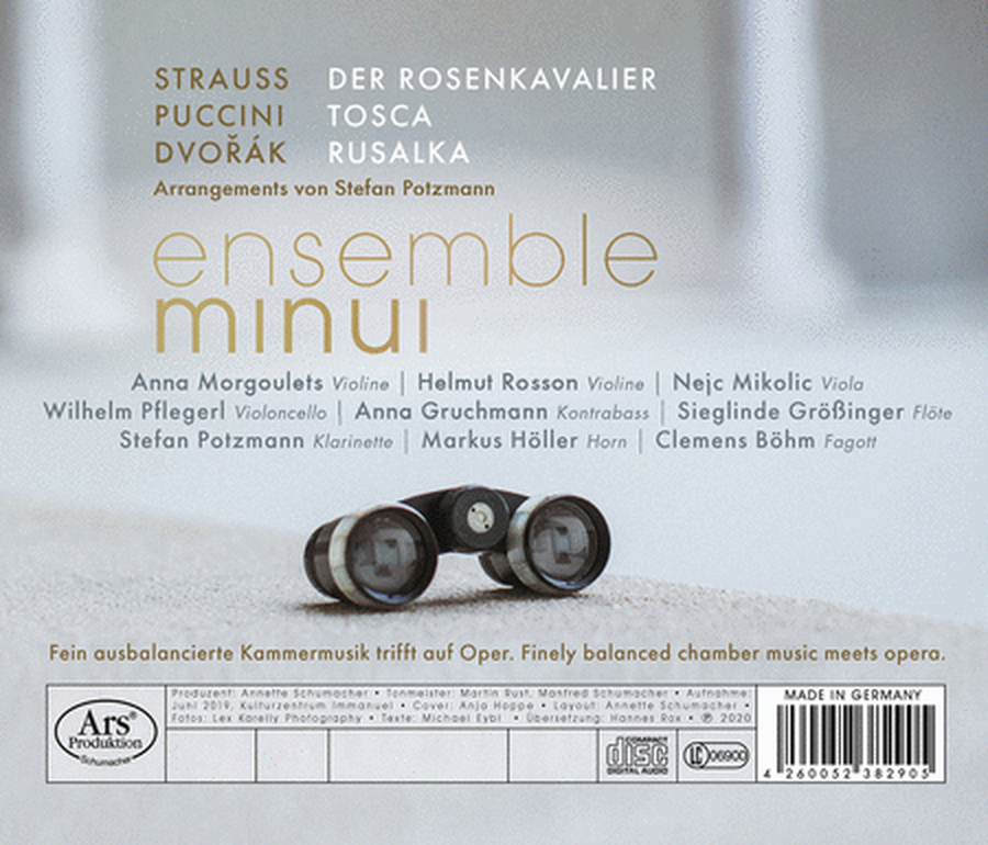 Ensemble Minui: Opera Suites for Nonet