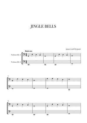 Book cover for Jingle Bells for 2 Cellos