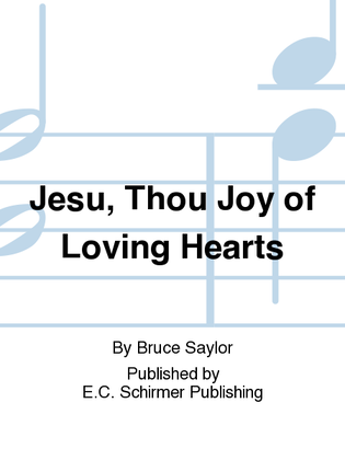 Book cover for Jesu, Thou Joy of Loving Hearts