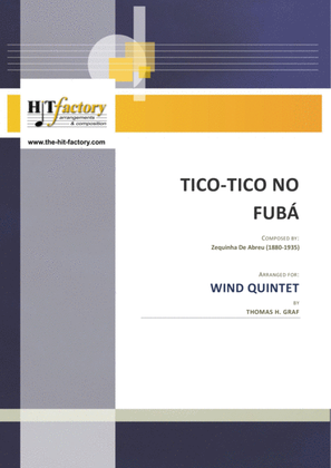 Book cover for Tico-Tico no Fubá - Choro - Wind Quintet