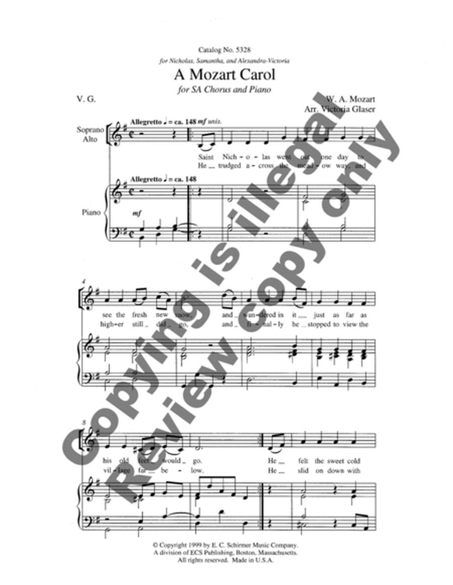 A Mozart Carol