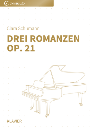 Book cover for Drei Romanzen op. 21