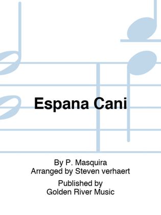 Book cover for Espana Cani