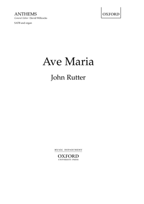 Book cover for Ave Maria