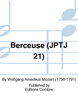 Book cover for Berceuse (JPTJ 21)