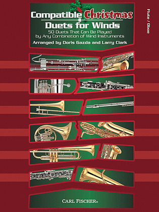 Book cover for Compatible Christmas Duets for Winds