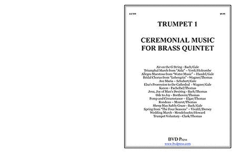 Ceremonial Music for Brass Quintet