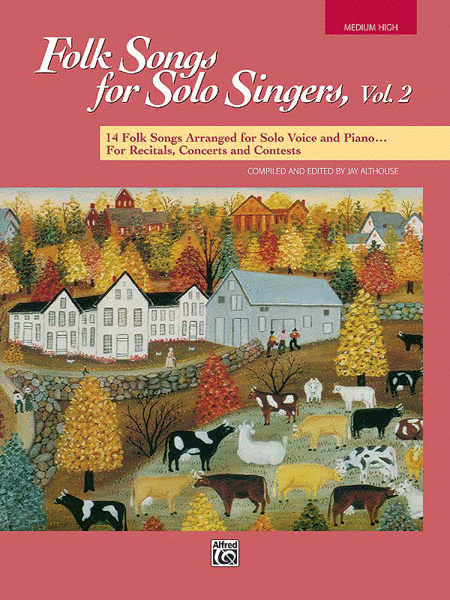 Folk Songs for Solo Singers - Vol. 2, Medium High (Book)