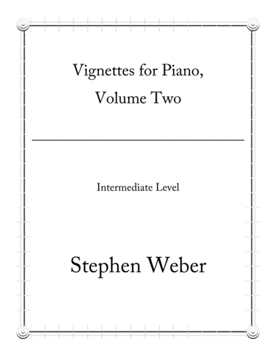 Vignettes for Piano Solo, Volume 2