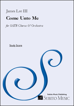 Book cover for Come Unto Me