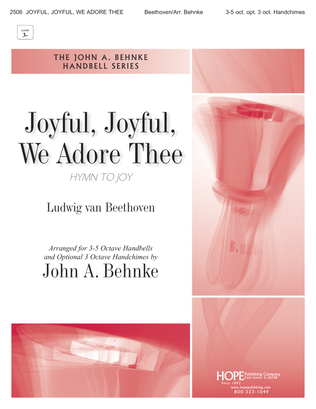 Book cover for Joyful, Joyful, We Adore Thee