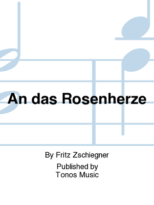 Book cover for An das Rosenherze