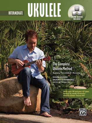 Book cover for The Complete Ukulele Method -- Intermediate Ukulele