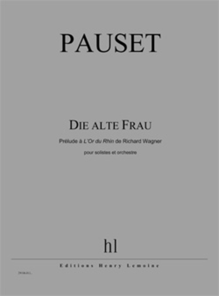 Die alte Frau