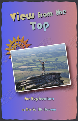Book cover for View From The Top, for Euphonium Duet