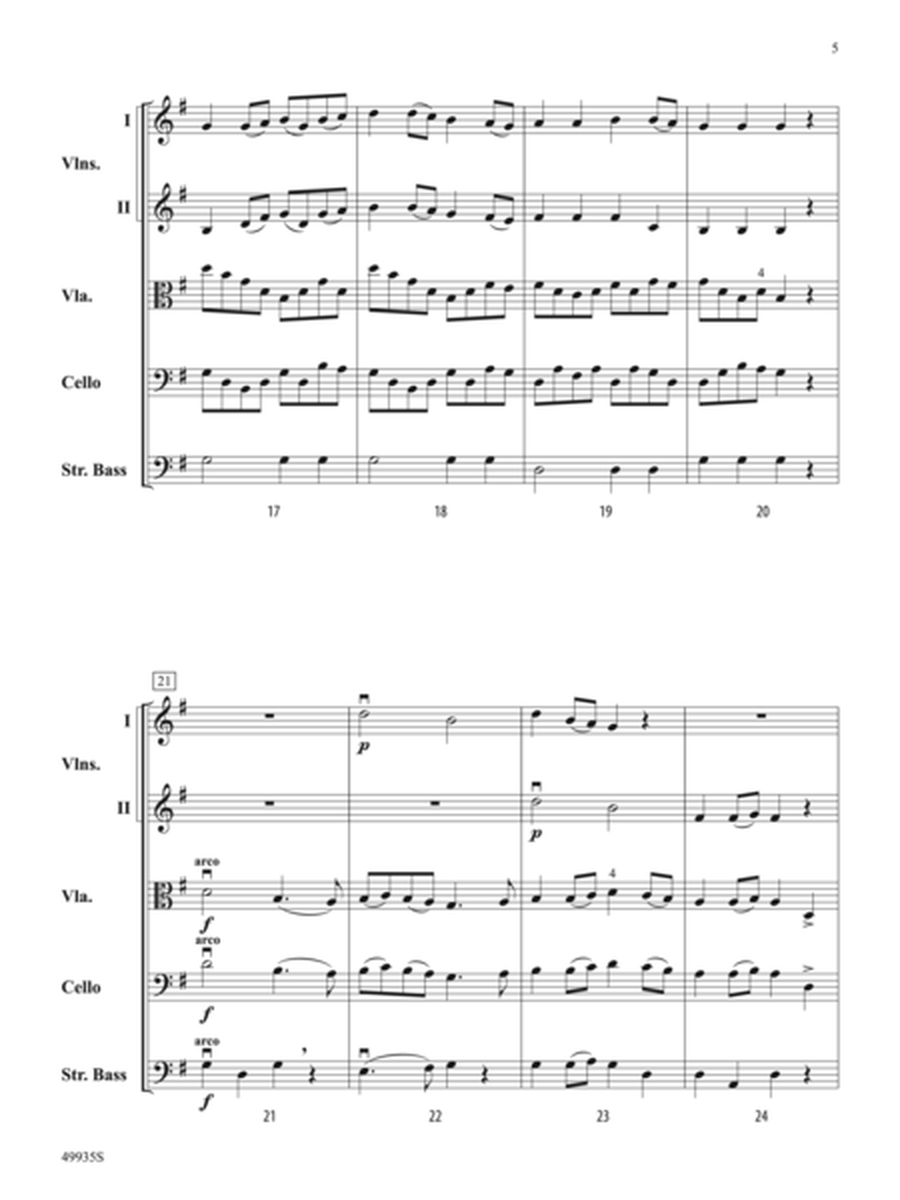 Shaker Variations: Score
