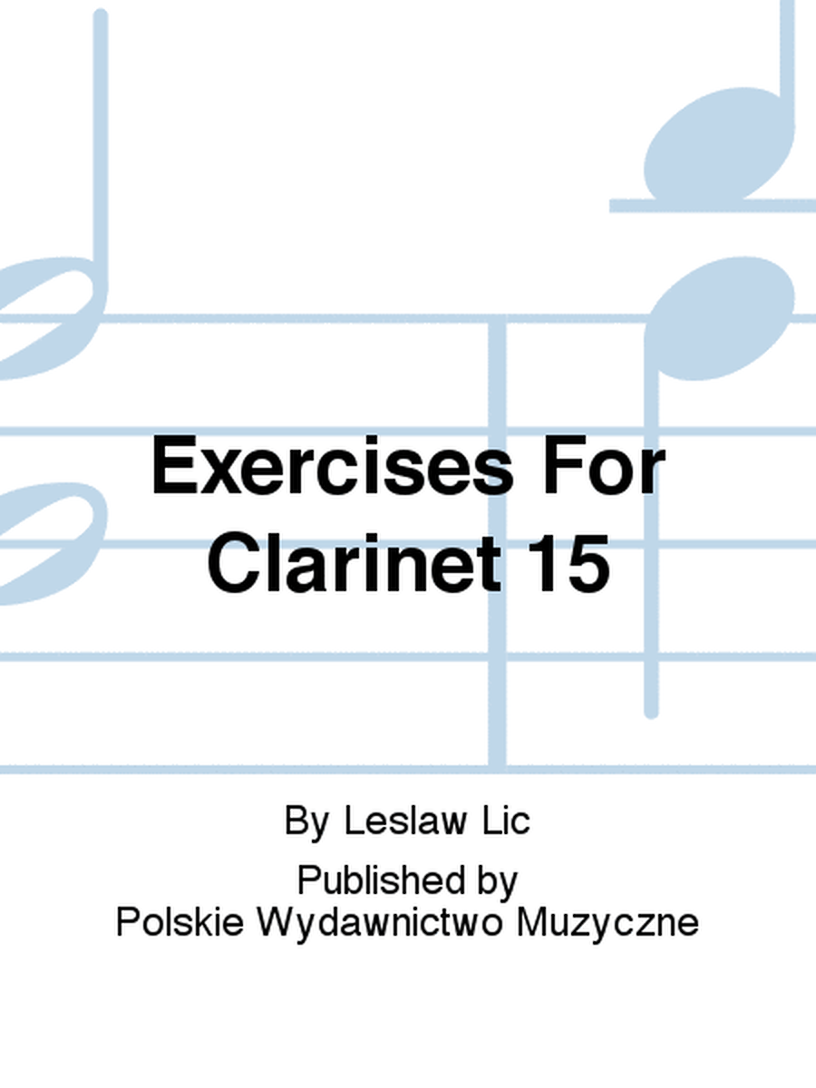 Exercises For Clarinet 15