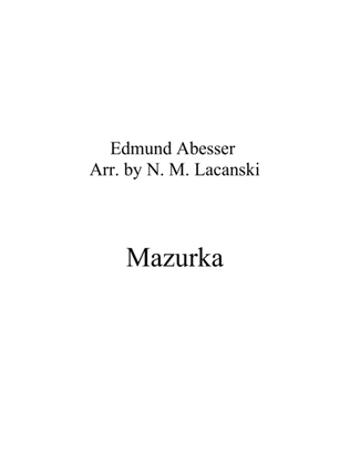 Book cover for Mazurka