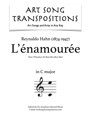 Book cover for HAHN: L'énamourée (transposed to C major)