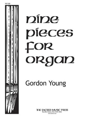 Book cover for Nine Pieces for Organ