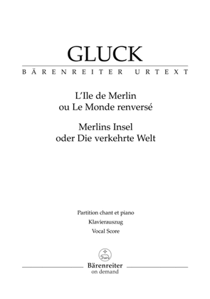 Book cover for L'Ile de Merlin ou Le Monde renversé (Merlins Insel oder Die verkehrte Welt)