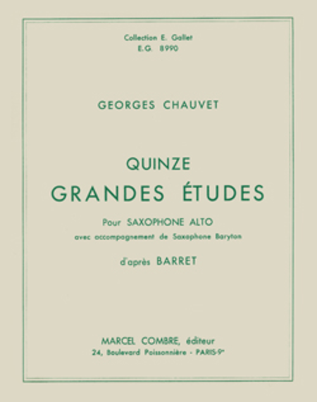 Grandes etudes (15)