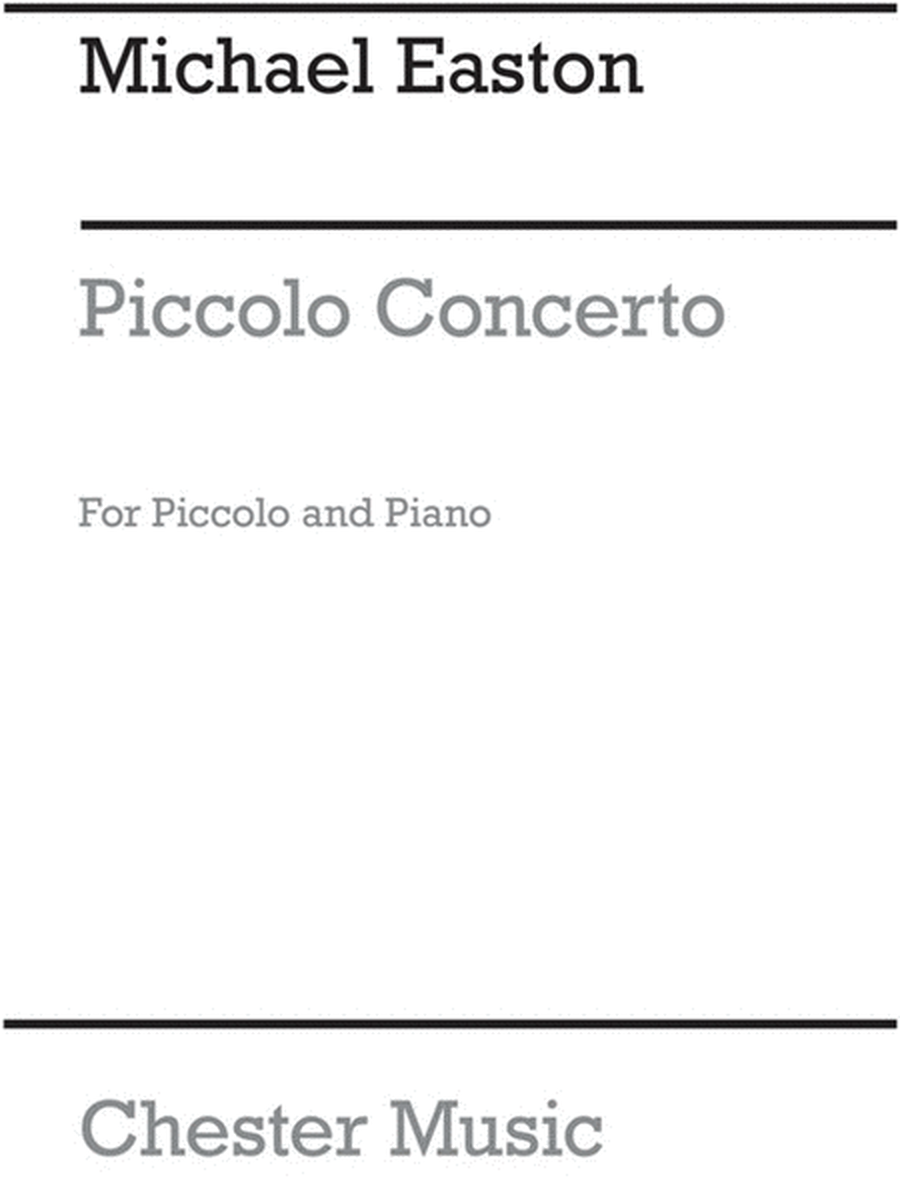 Easton - Piccolo Concerto For Piccolo/Piano (Arc)