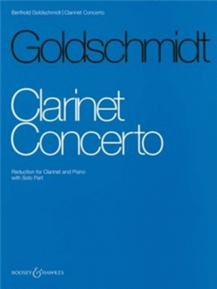 Book cover for Clarinet Concerto