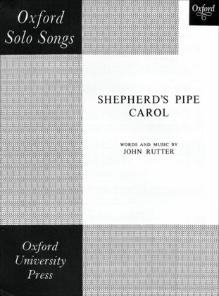 Book cover for Shepherd's Pipe Carol