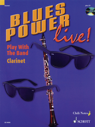 Book cover for Blues Power Live! - Play with the Band