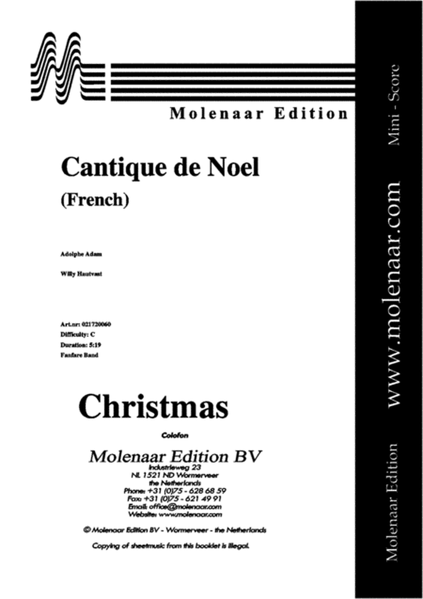 Cantique de Noel