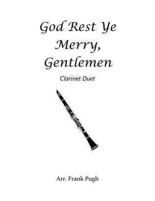 God Rest Ye Merry, Gentlemen clarinet duet