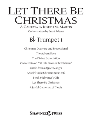 Book cover for Let There Be Christmas Orchestration - Bb Trumpet 1