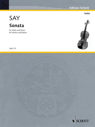 Book cover for Sonata for Violin and Piano