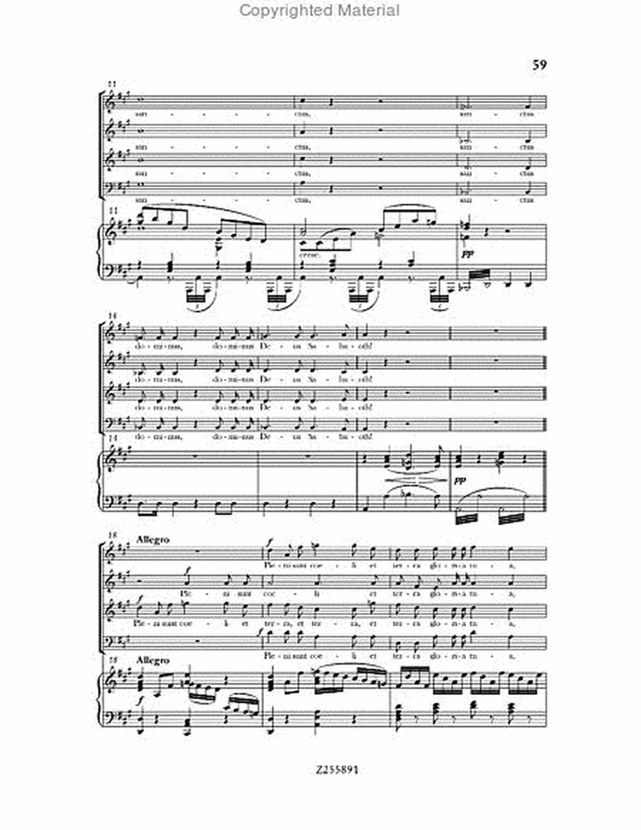 Mass in C major, Op.86