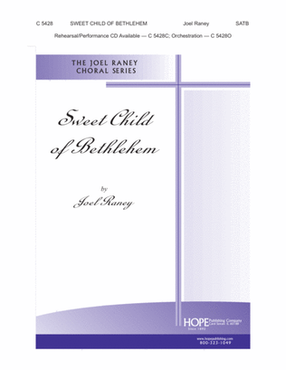 Book cover for Sweet Child of Bethlehem