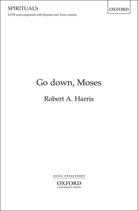 Book cover for Go down, Moses