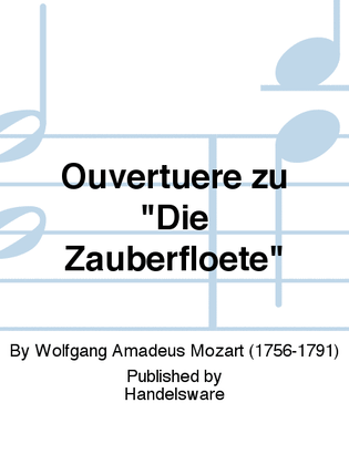 Book cover for Ouvertüre zu "Die Zauberflöte"
