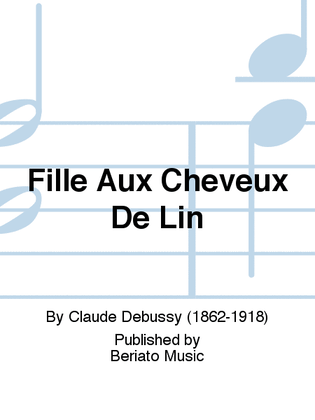 Book cover for Fille Aux Cheveux De Lin