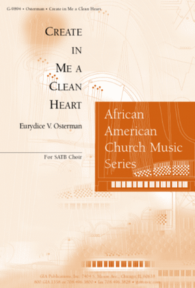 Book cover for Create in Me a Clean Heart