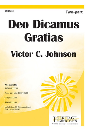 Deo Dicamus Gratias